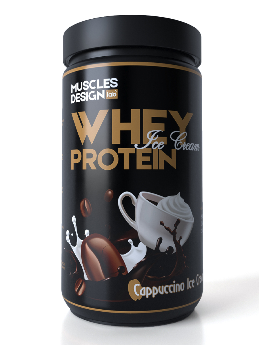 Сывороточный протеин / Белковый коктейль / Whey Protein Cappuccino Ice ...