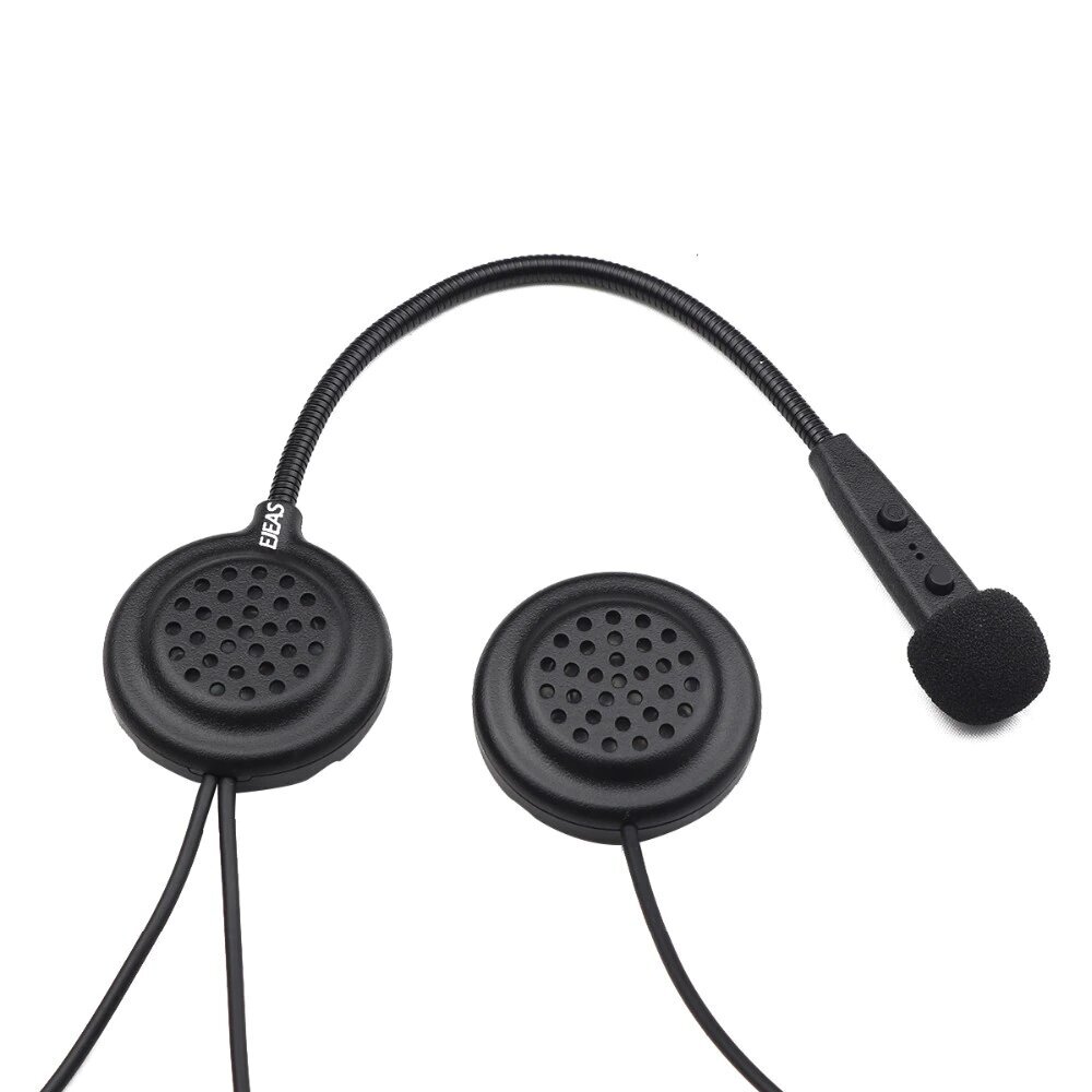 Мото комплект Bluetooth-гарнитура 300м / Интерком для закрытого мото ...