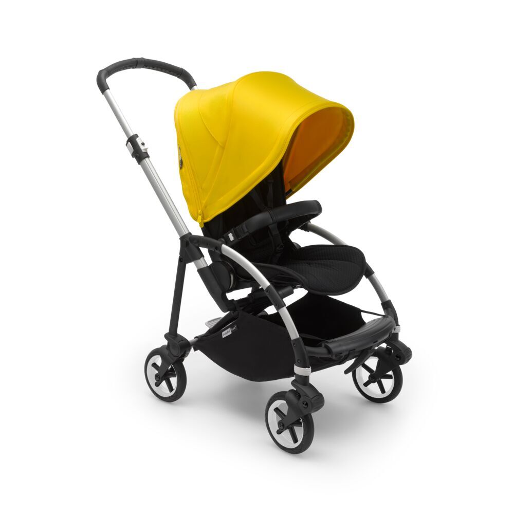 Коляска прогулочная Bugaboo Bee6 base шасси Alu/Black/Lemon yellow