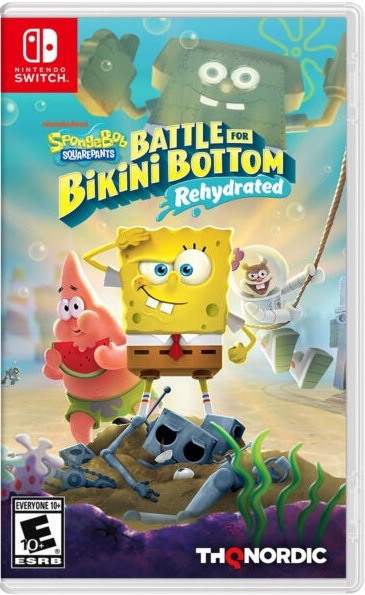 Игра SpongeBob SquarePants: Battle For Bikini Bottom - Rehydrated (Nintendo Switch, Английская версия)