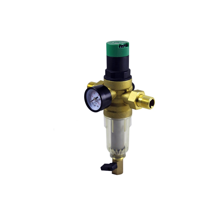 Характеристики Самопромывной фильтр с манометром, с редуктором 3/4 ...