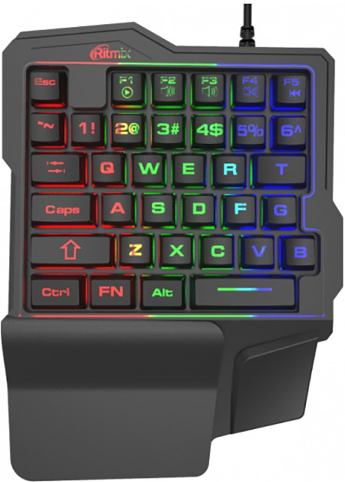 Мембранная клавиатура Ritmix RKB-209BL купить по низкой цене: отзывы ...