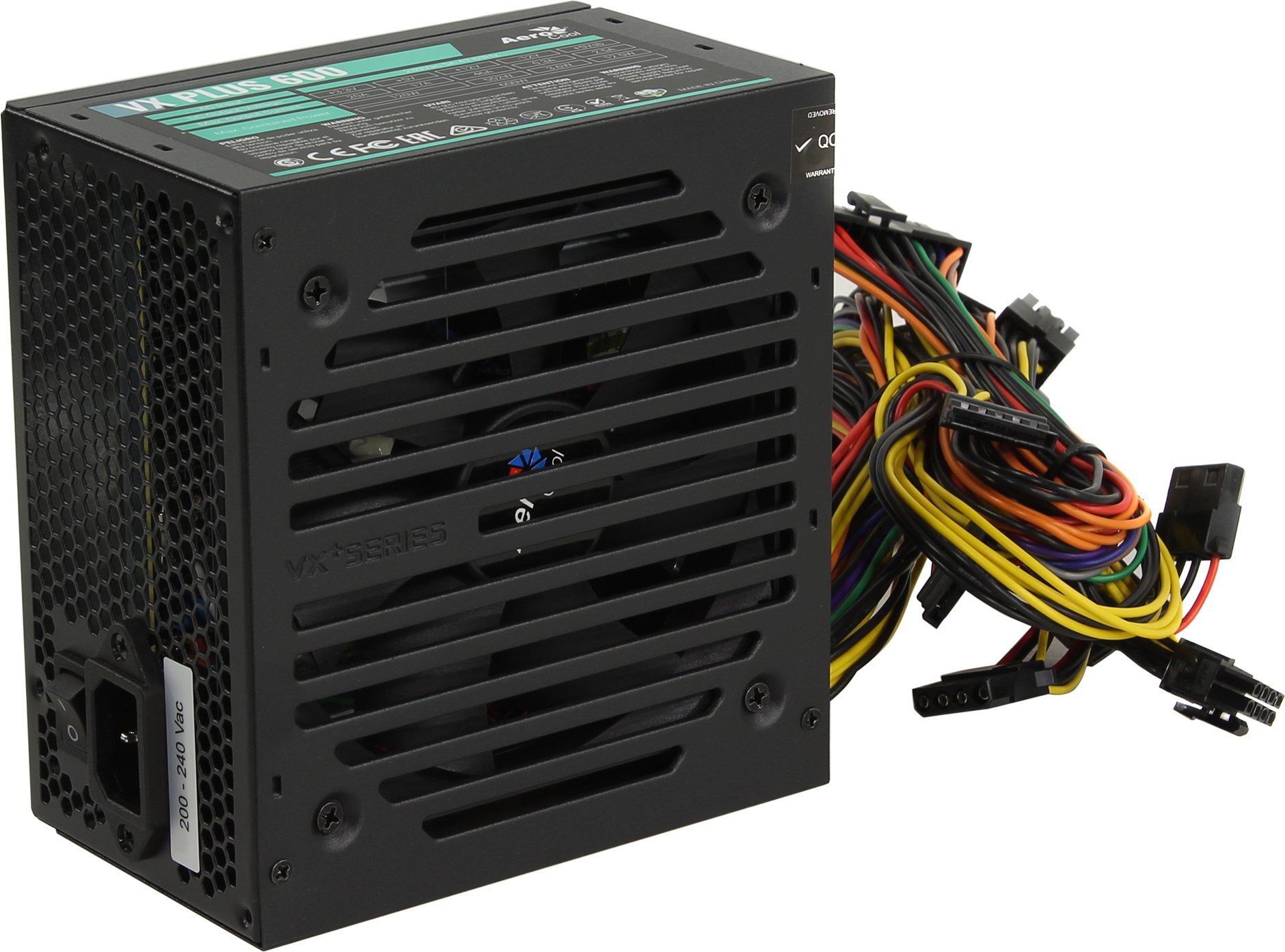 Блок питания vx plus. Блок питания AEROCOOL VX 600w. AEROCOOL VX Plus 600w. Блок питания AEROCOOL ATX 600w VX Plus 600w. 8 Pin AEROCOOL VX Plus 600w.