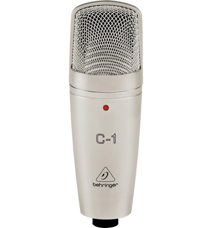 Behringer Микрофон студийный C1, серебристый