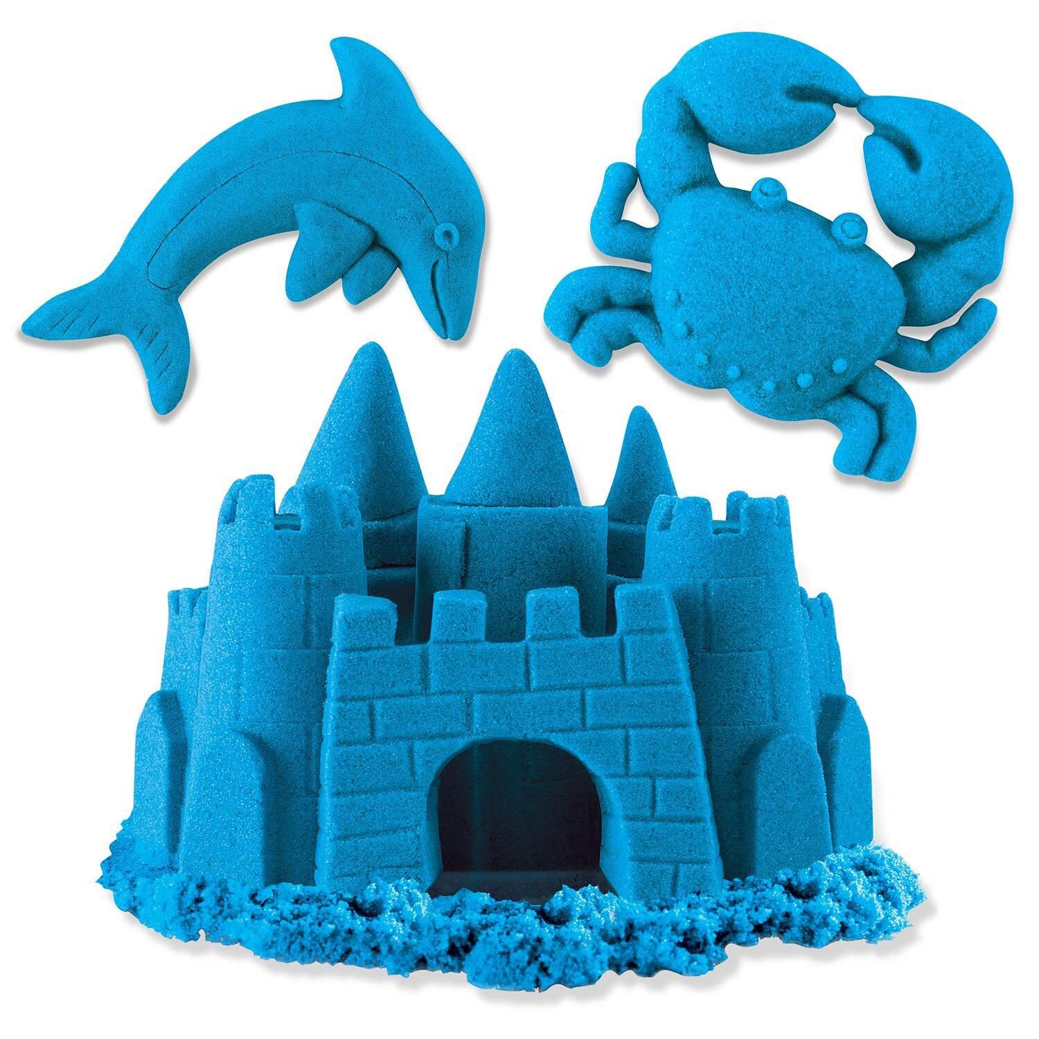 Песок кинетический набор для лепки Kinetic Sand 227г Blue 6033332/20080705