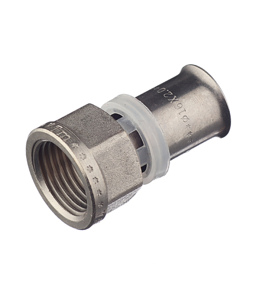 Соединитель пресс VALTEC с переходом на вн. р. 20х1/2" VTm.202.N.002004 ...