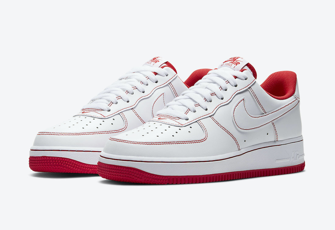 Nike Air Force 1 Low White Red