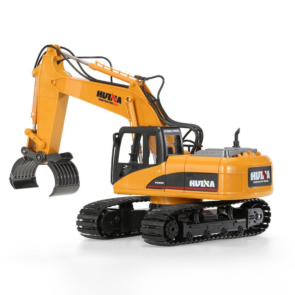 радиоуправляемый экскаватор. экскаватор на радиоуправлении с поворотной кабиной huina 1580. радиоуправляемый экскаватор. радиоуправляемый экскаватор. Hui na toys 2.