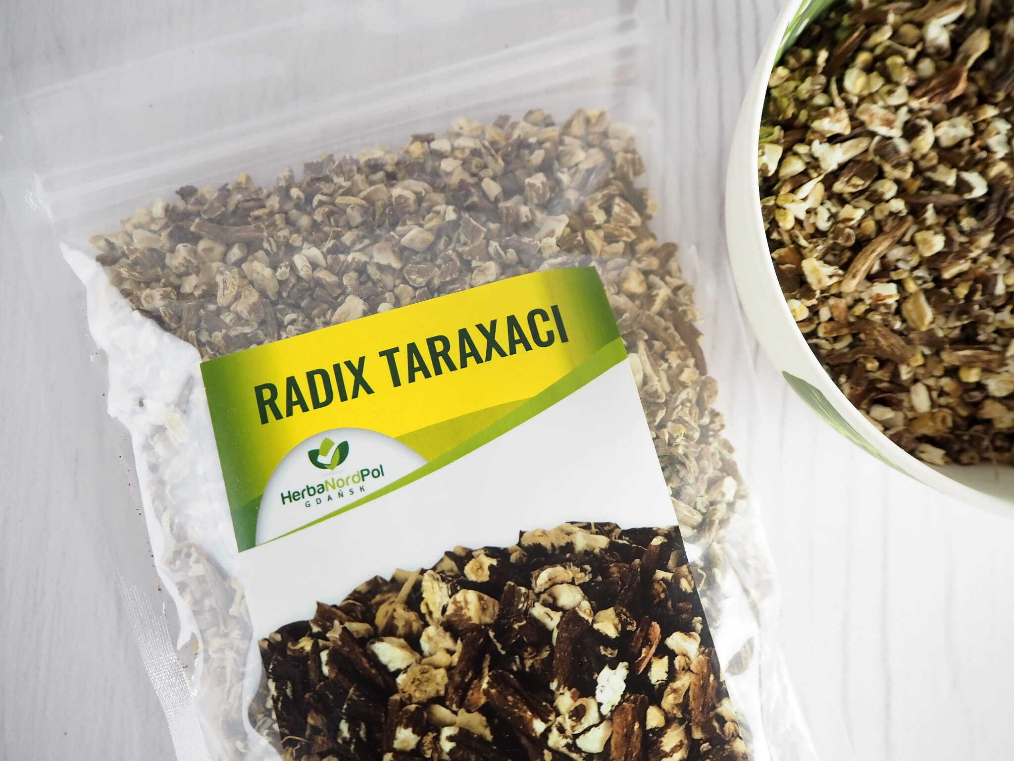 Одуванчик, корень одуванчика, Нарезанный одуванчик, Dandelion root ...