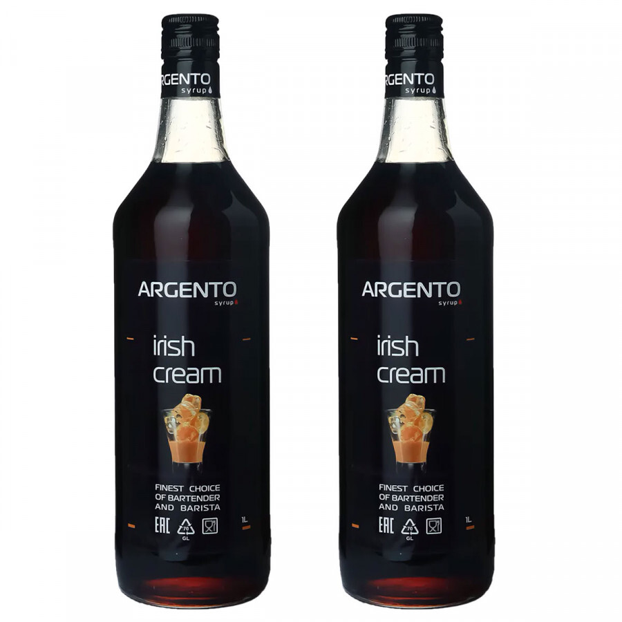 Сироп Argento Irish Cream (Ирландский крем) 2x1л - купить с доставкой ...
