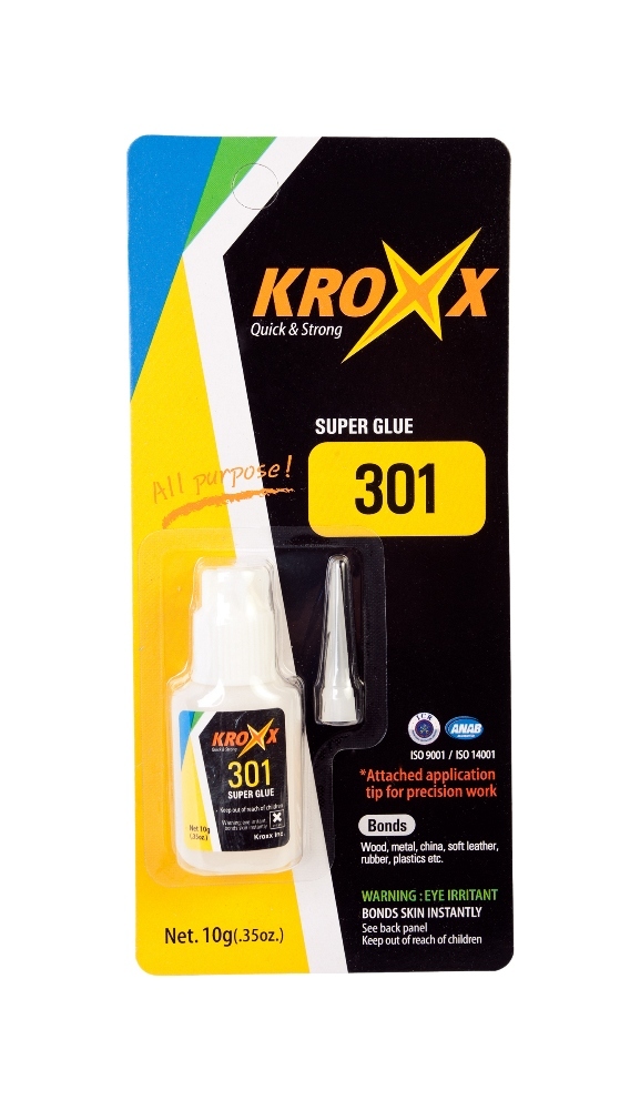 Клей Kroxx циакрин 301 10мл KROXX-301-10 — купить в интернет-магазине ...