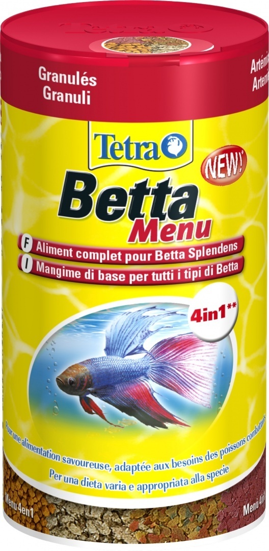 Корм для рыб Tetra Betta Menu 100мл для бойцовых рыб