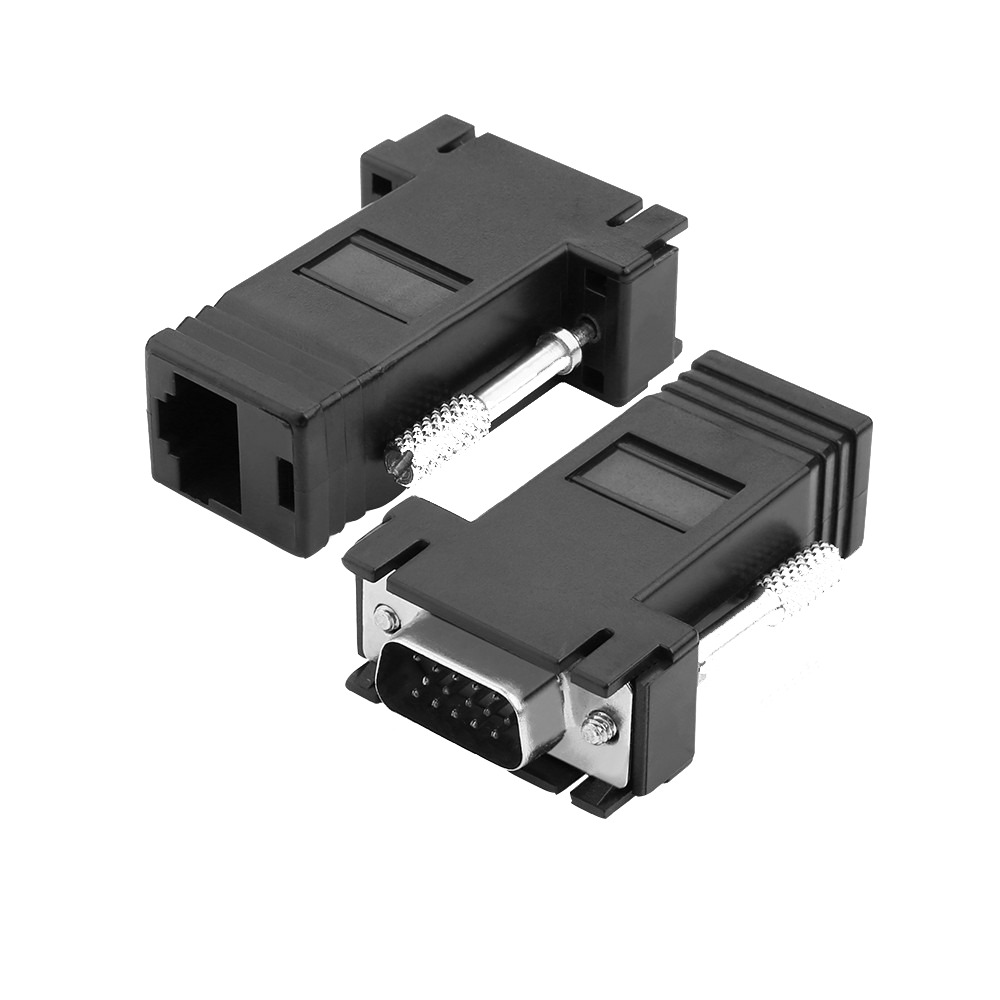 Переходник VGA - RJ45 (витая пара)