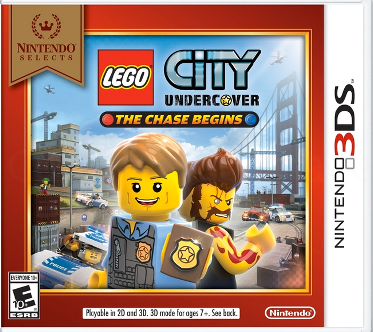 Видеоигра LEGO City: Undercover - The Chase Begins для Nintendo 3DS