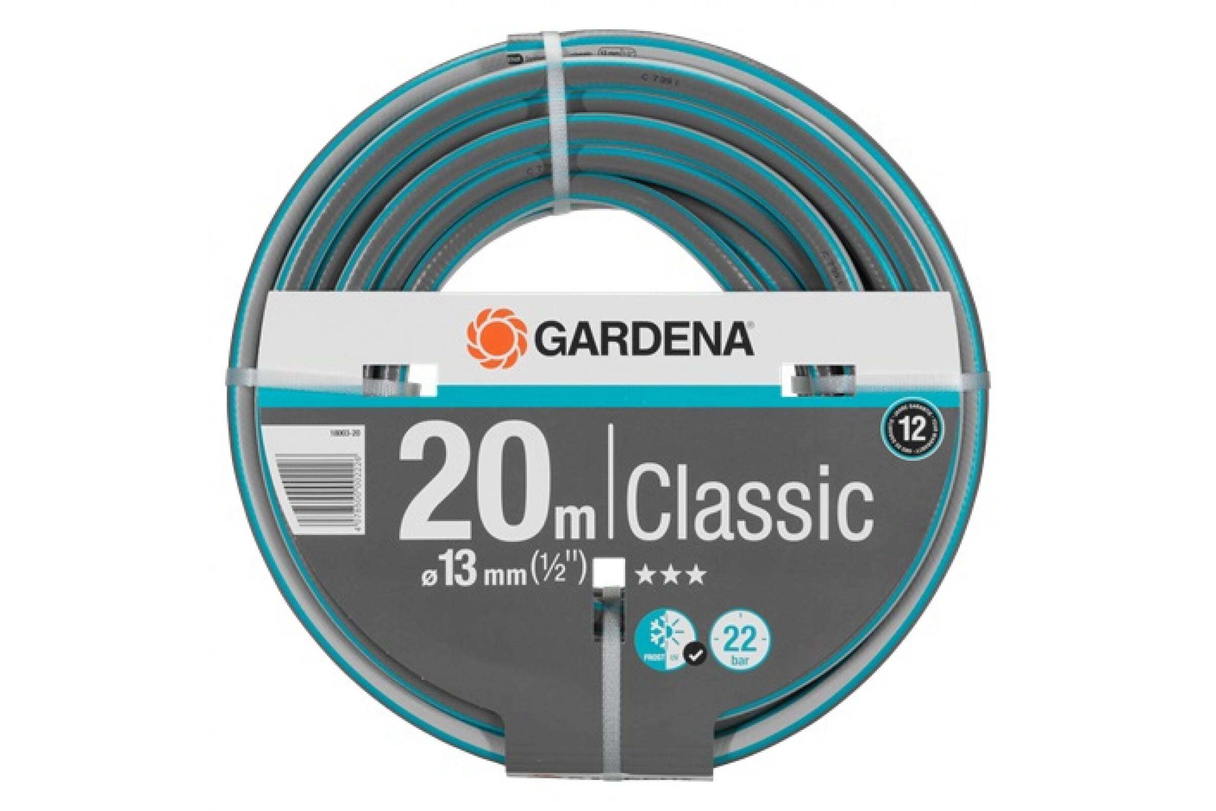 Шланг gardena classic. Шланг Гардена 1/2. Шланг Классик 13мм, 1/2", 50м. Шланг Classic 3/4 20м Gardena.