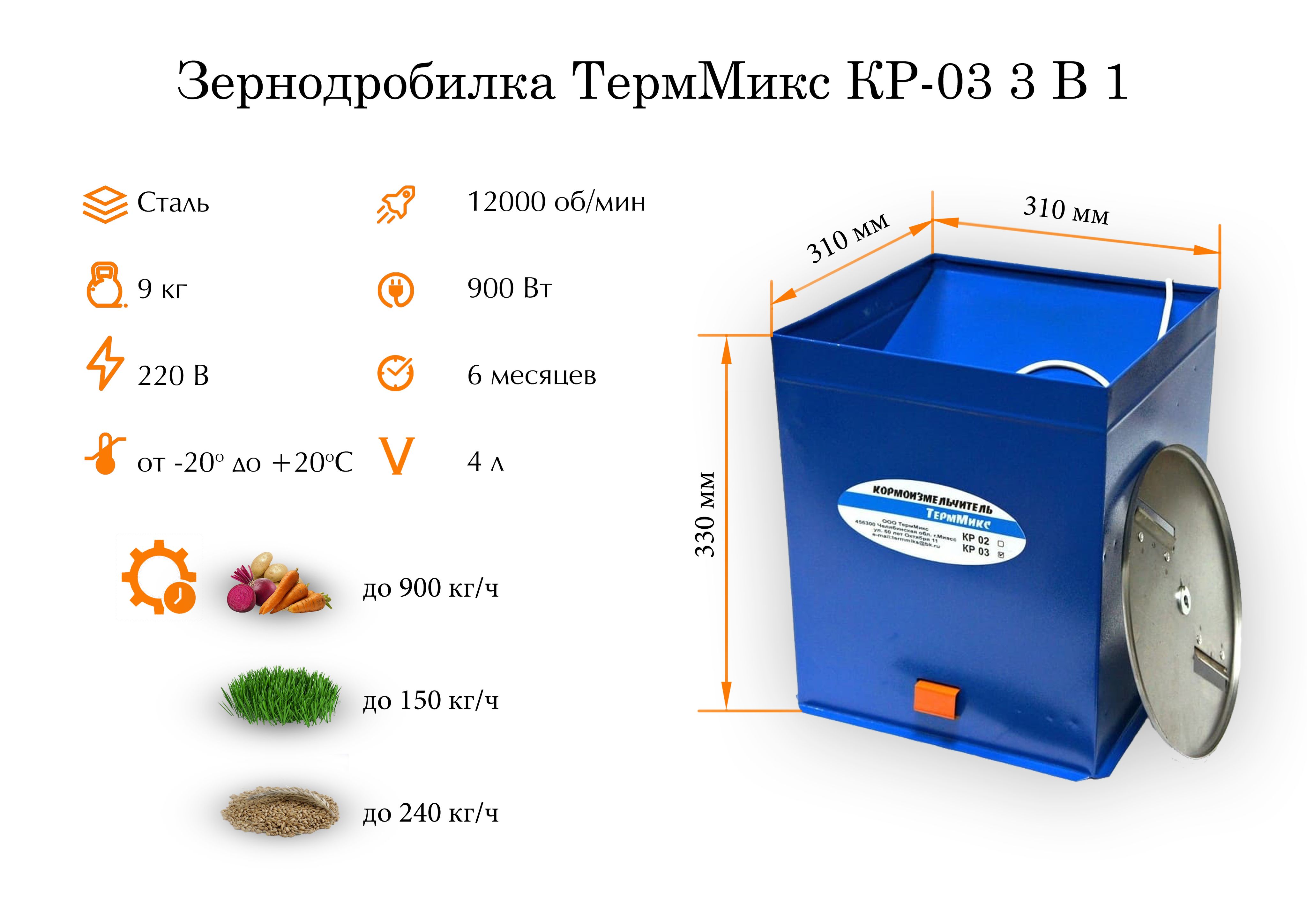 Купить Измельчитель Кормов Бик 103 М