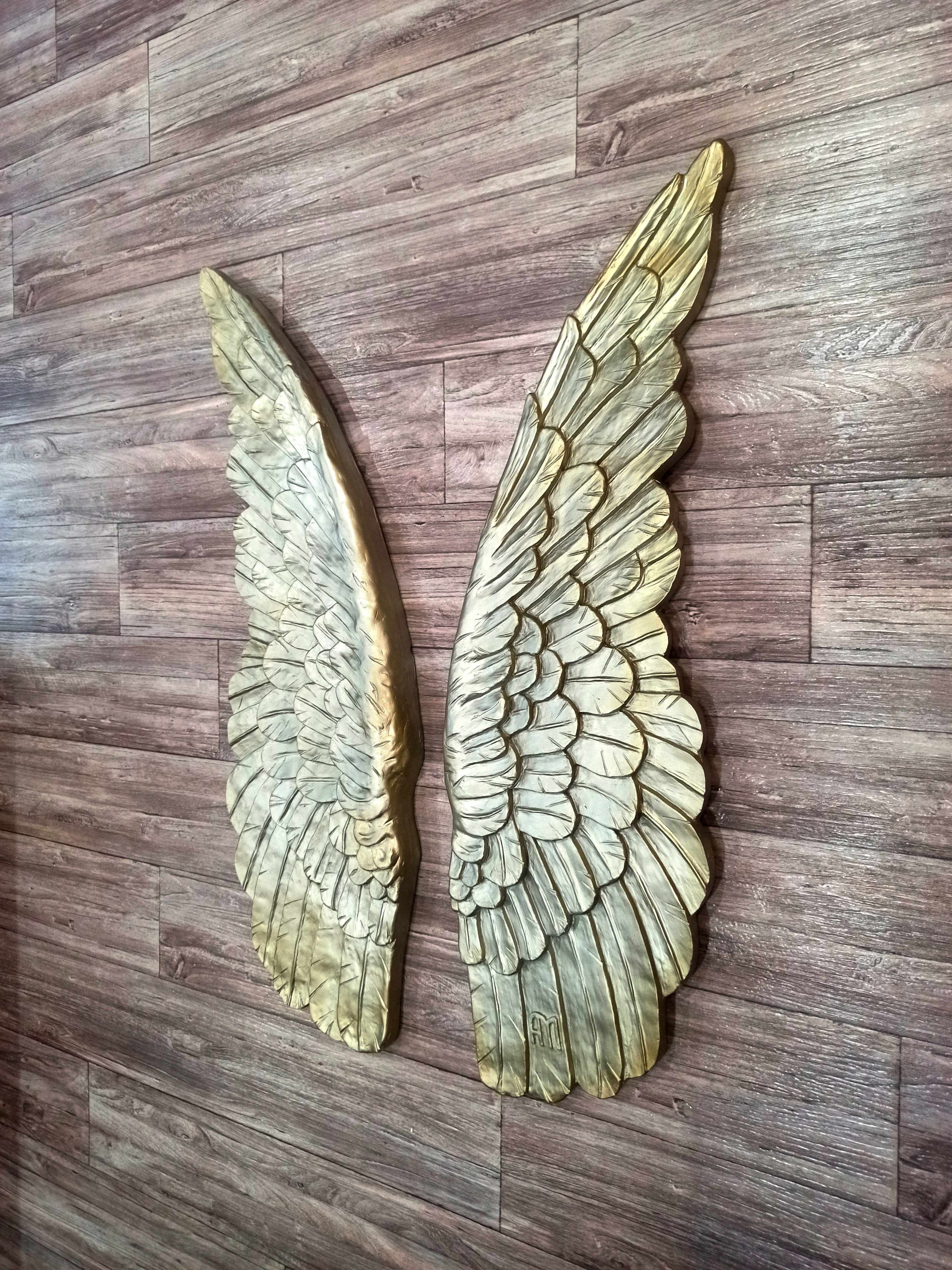 крылья на стену декор. панно крылья. панно крылья. настенное панно крылья. декор "крылья ангела".
