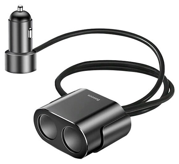 Baseus one to two cigarette lighter. Baseus one to two cigarette lighter
