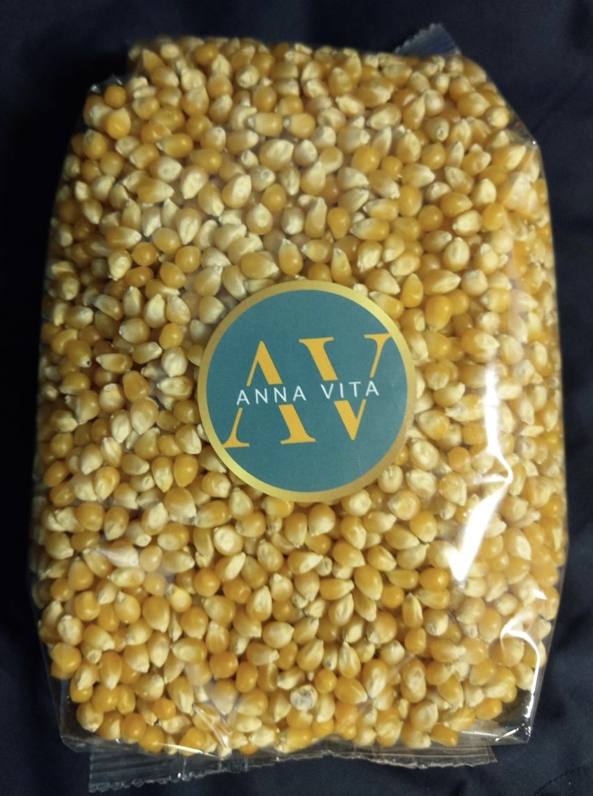 Зерно кукурузы для приготовления попкорна 1 кг, Anna Vita — купить в ...