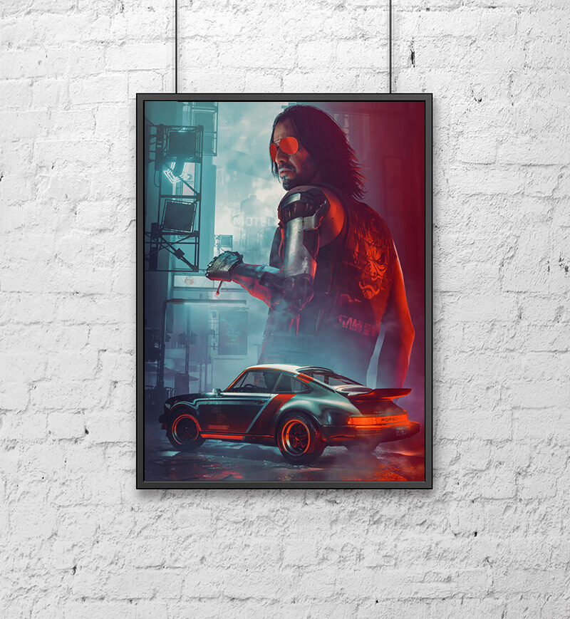 Cyberpunk 2077 Постер – купить в интернет-магазине OZON по низкой цене