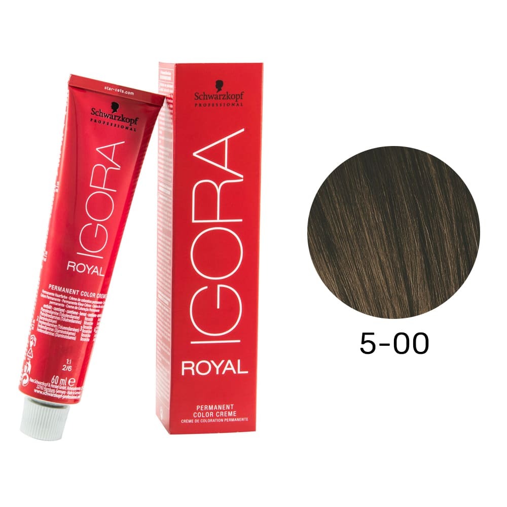 Schwarzkopf Professional Краска для волос Igora Royal 5-00 Светлый ...