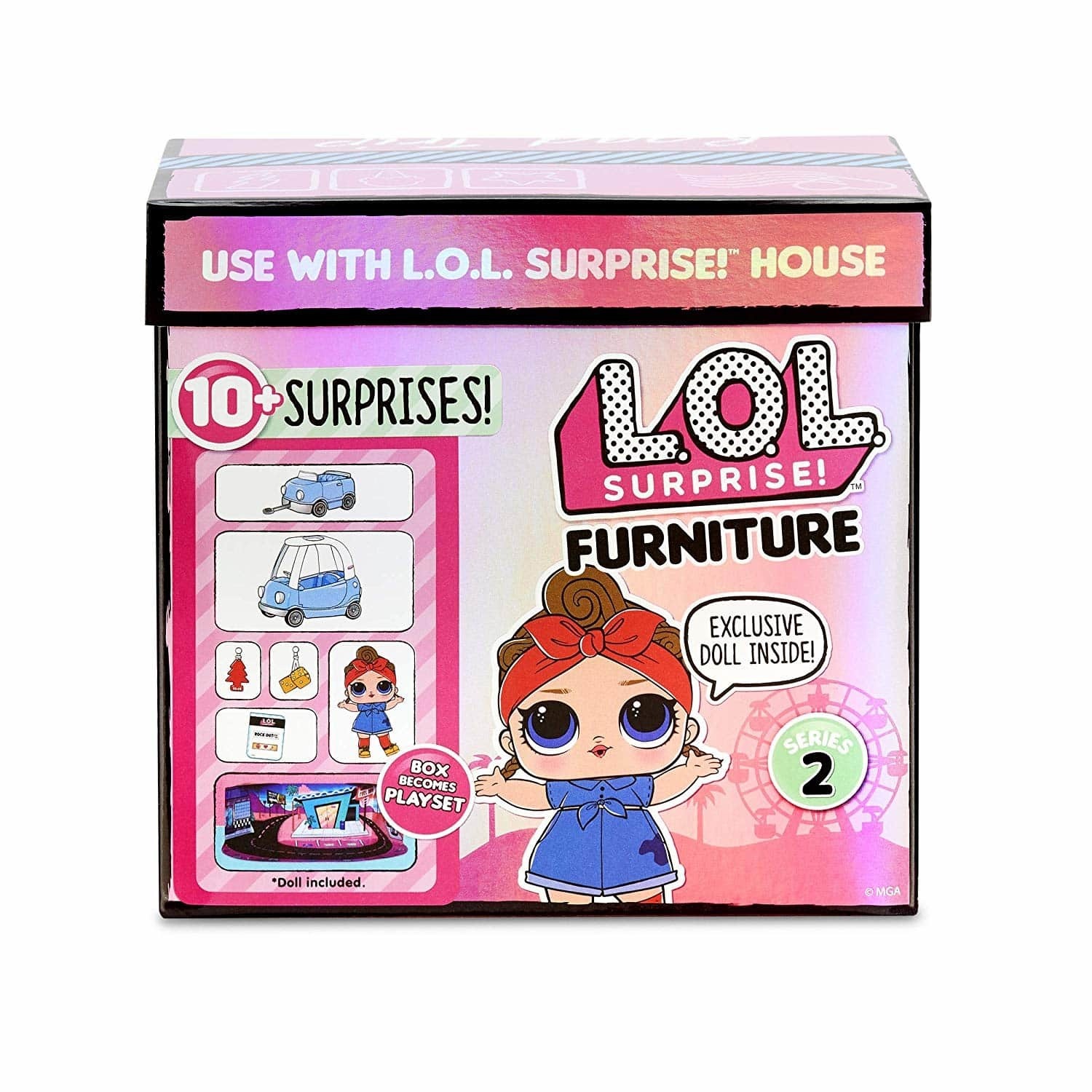 Игровой набор mga Entertainment lol Surprise Furniture Road trip with can