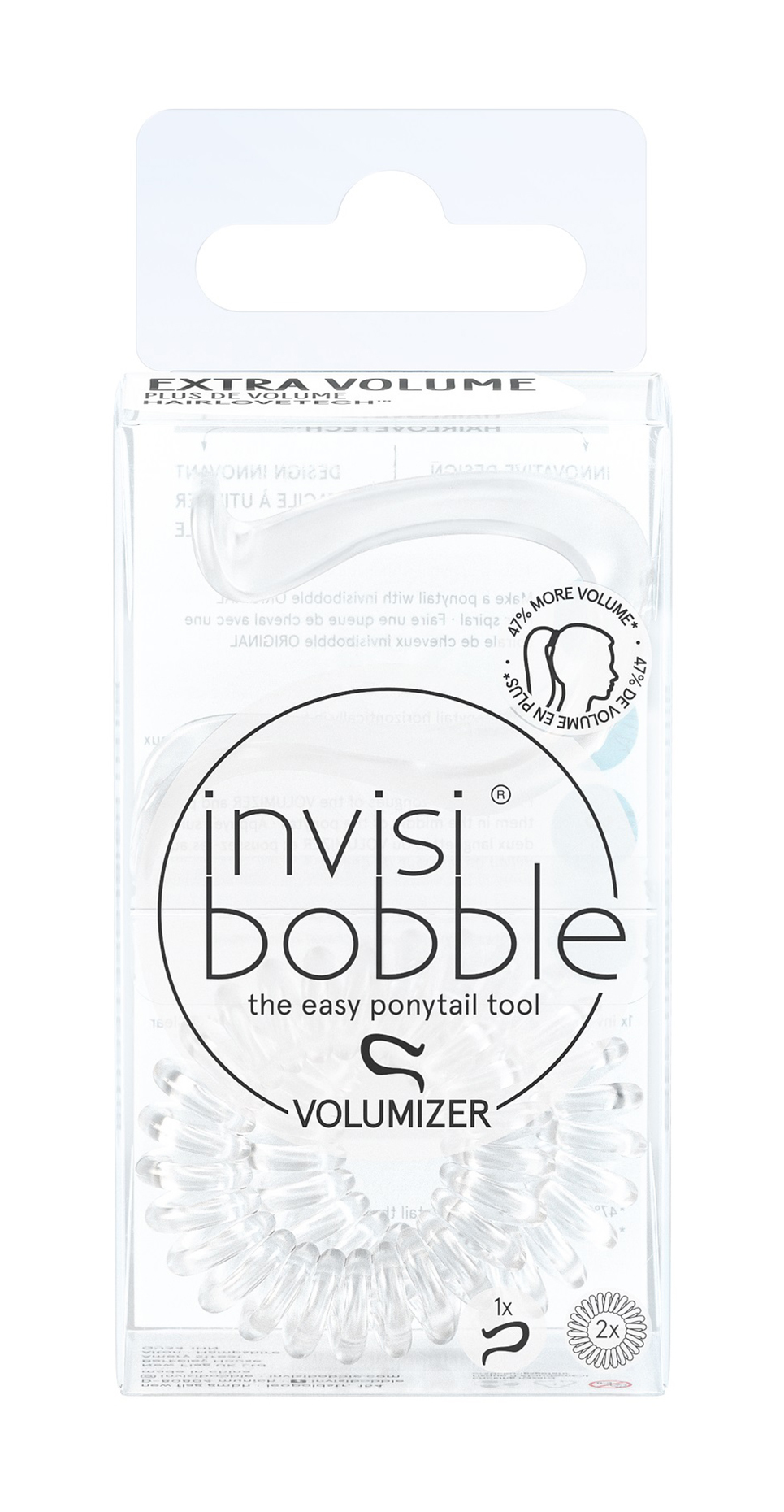 INVISIBOBBLEНабораксессуаровдляобъемнойприческиinvisibobbleVOLUMIZERCrystalClear