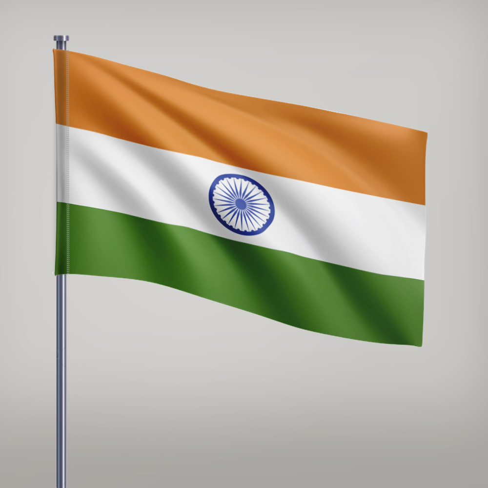 Фото как выглядит флаг индии
