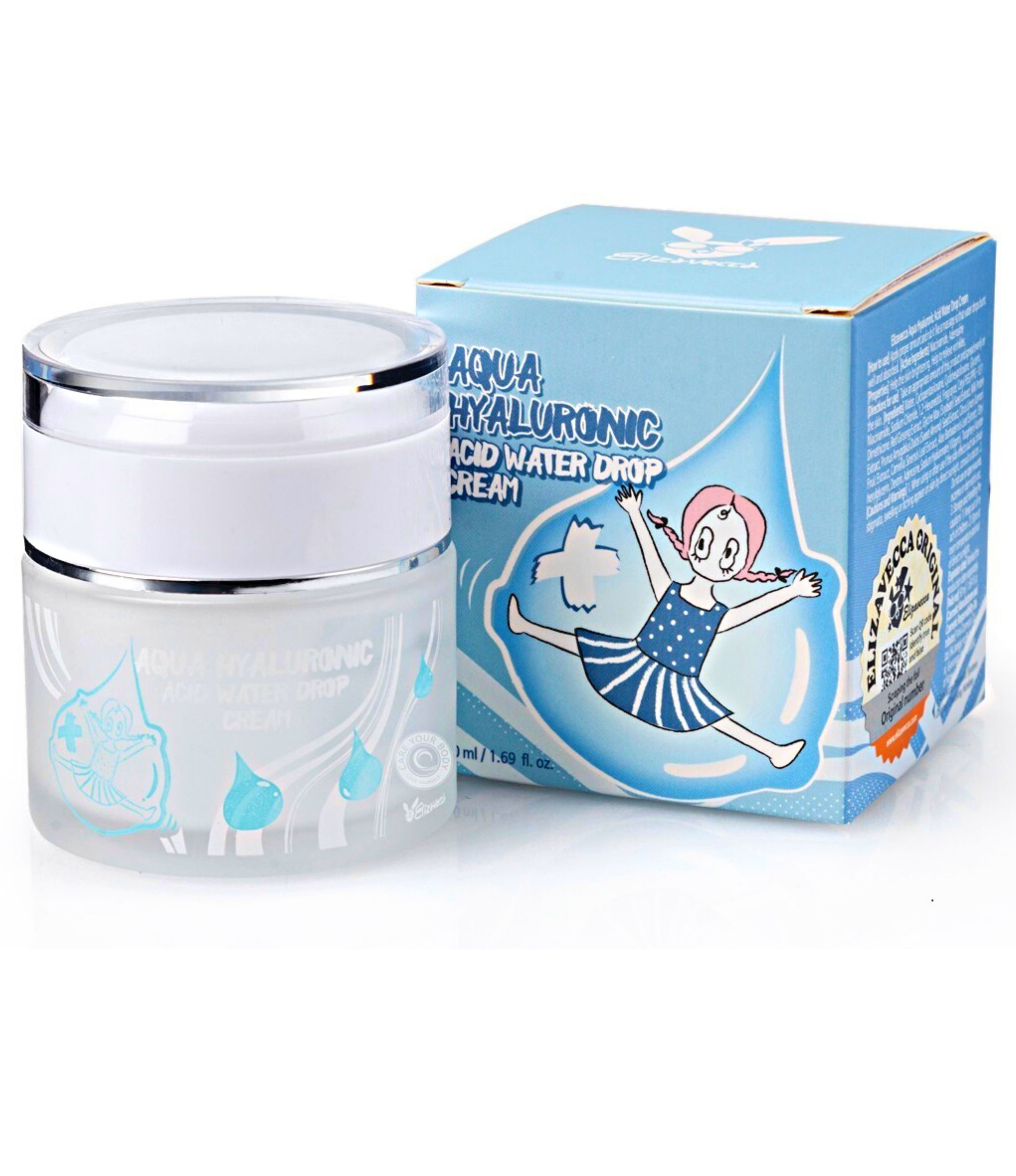 Elizavecca, увлажняющий крем для лица aqua hyaluronic acid water drop cream, 50мл. Aqua hyaluronic acid отзывы. крем аква ватер дроп елизавета. Aqua hyaluronic acid water drop cream. крем аква гиалуроник корея.