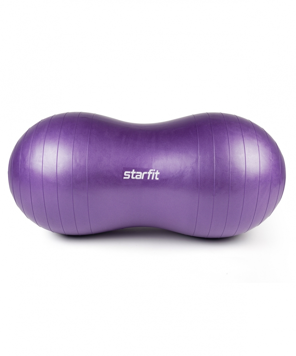 Фитбол Starfit Core Арахис, 50x100 см, фиолетовый