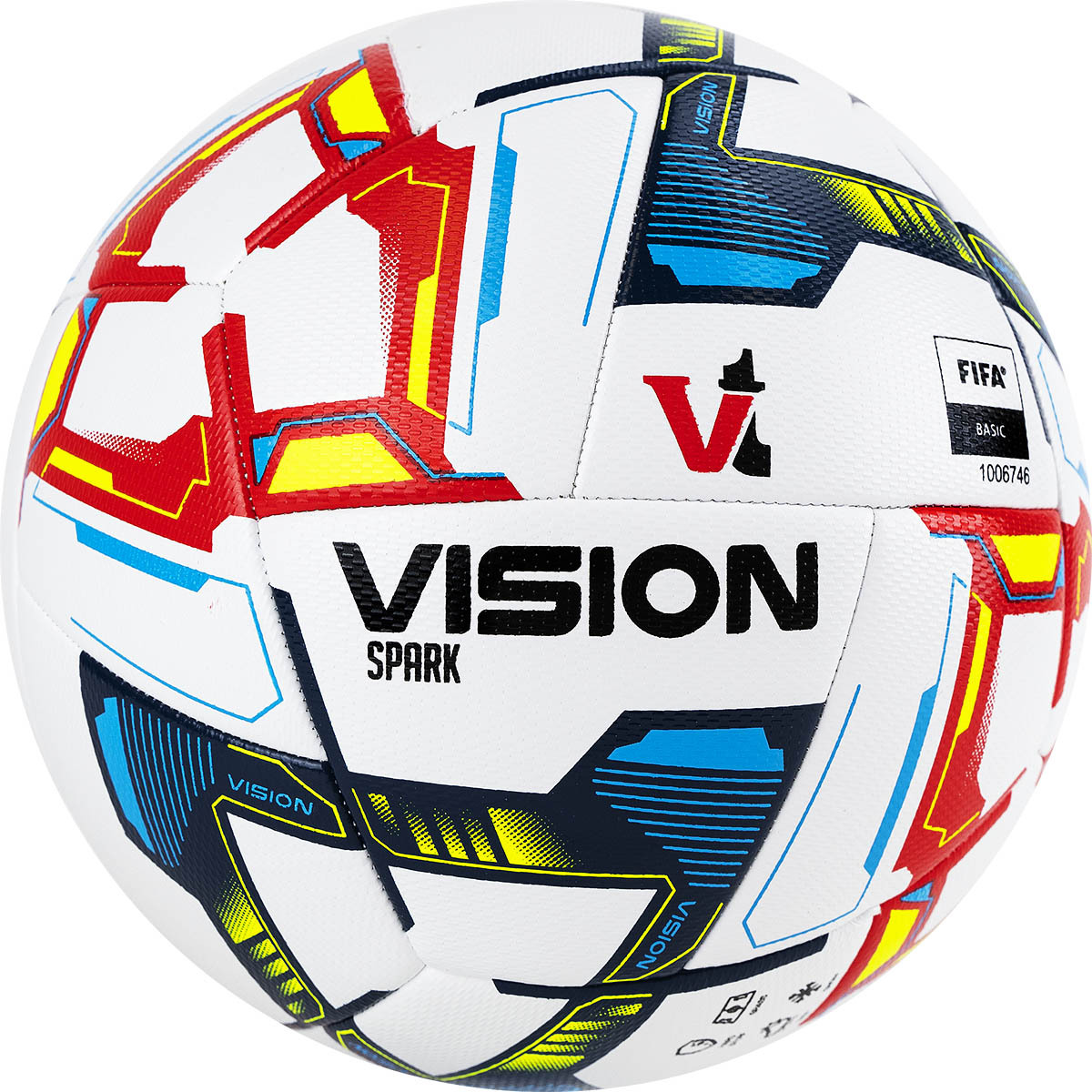 Мяч футбольный TORRES Vision Spark, F321045, размер 5, FIFA Basic