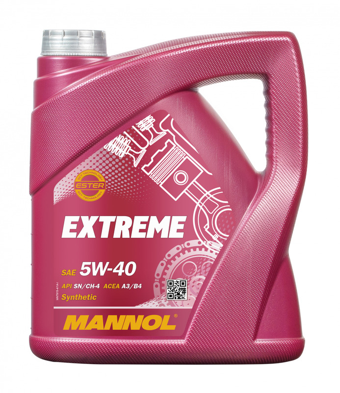 MANNOLExtreme5W-40Масломоторное,Синтетическое,4л