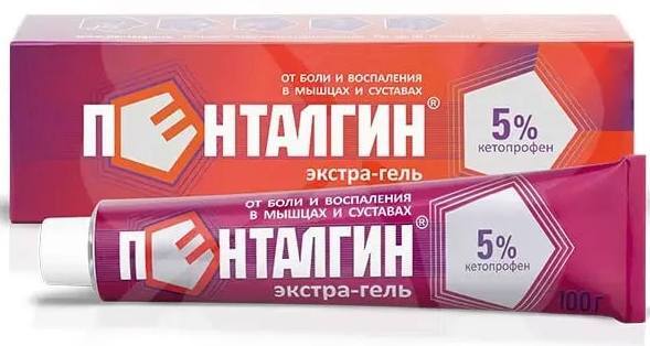 Пенталгин экстра-гель 5%, 100 г — купить в интернет-аптеке OZON ...