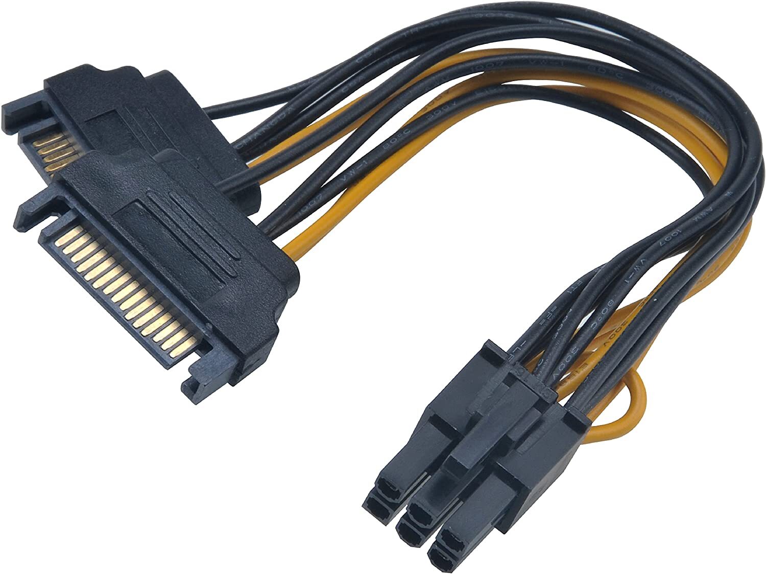 Дополнительный sata. Кабель PCI E (6+2 Pin) x 6. Переходник питания SATA-pcie6pin. Переходник Akasa 6 Pin PCI на 8pin AK-cb051. Переходник с сата на 6 пин.