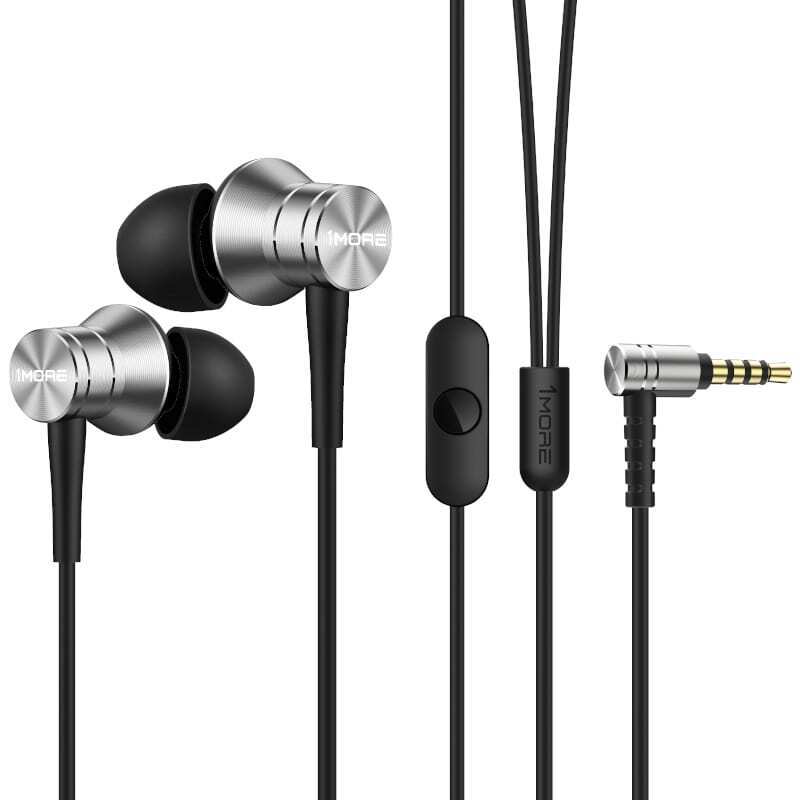 Наушникисмикрофоном1MOREPistonFitIn-EarHeadphonesE1009Silver