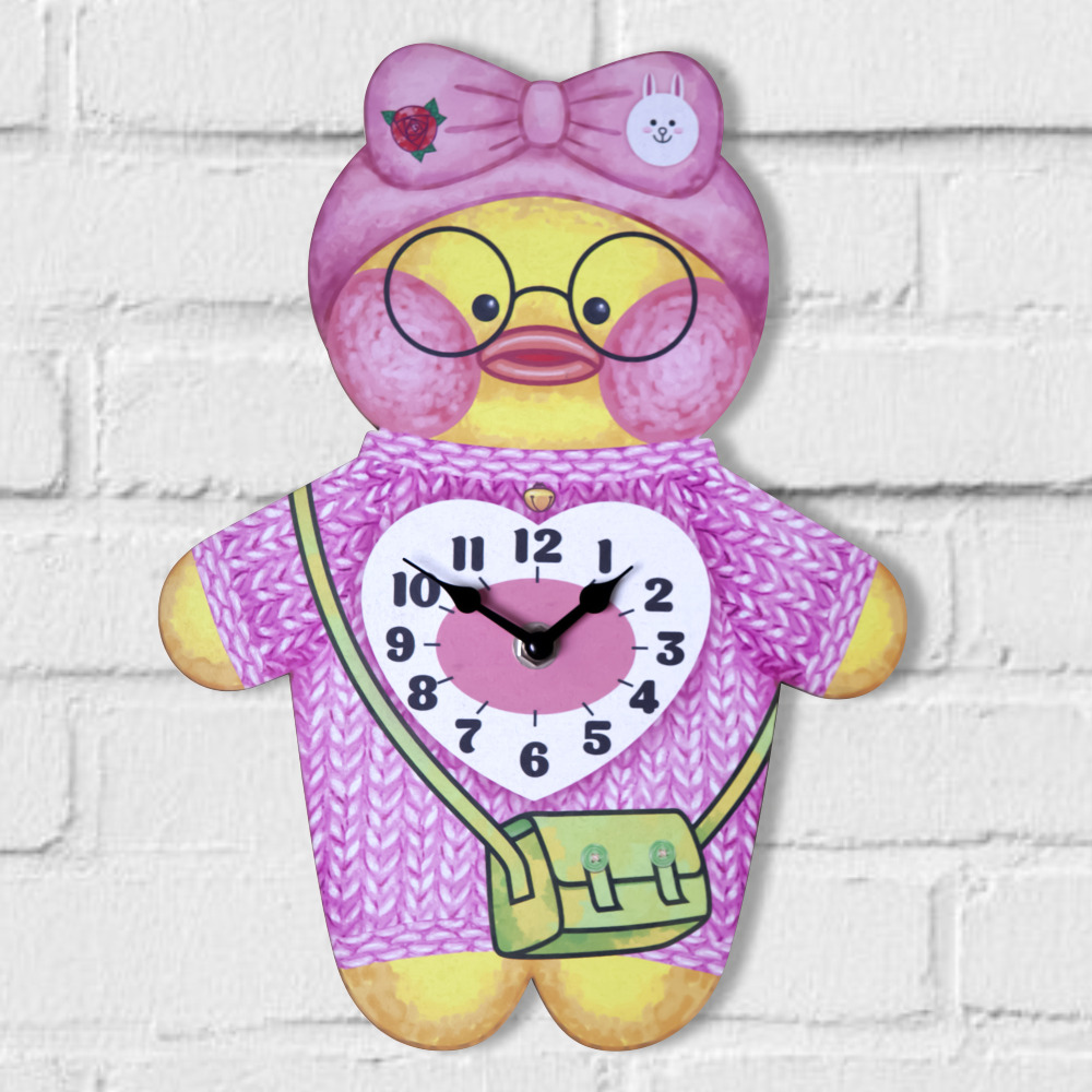 часы с утятами. часы с уточками. часы с уткой. настенные часы с уточками. часы наручные утка.