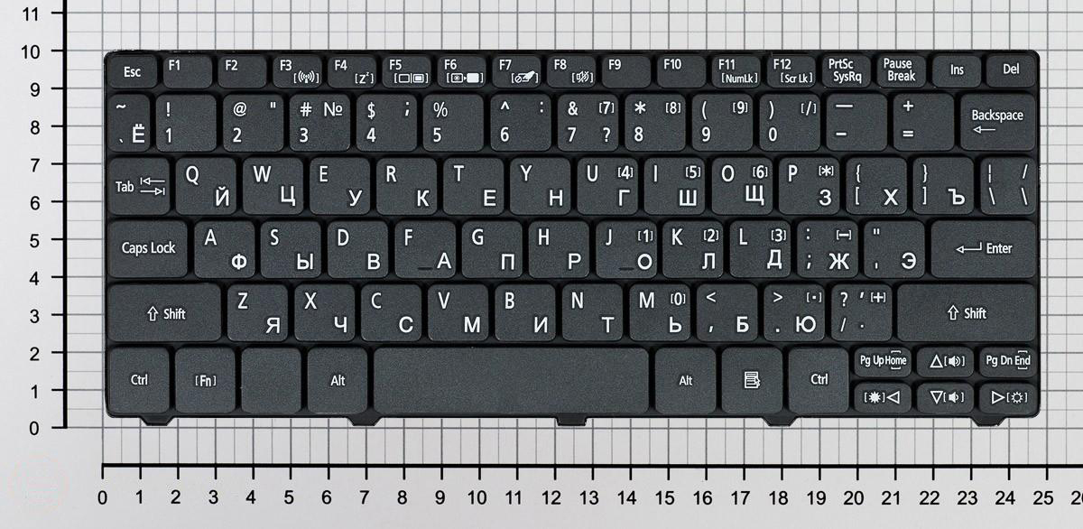 Клавиатура acer кнопки. Клавиатура для acer 522.