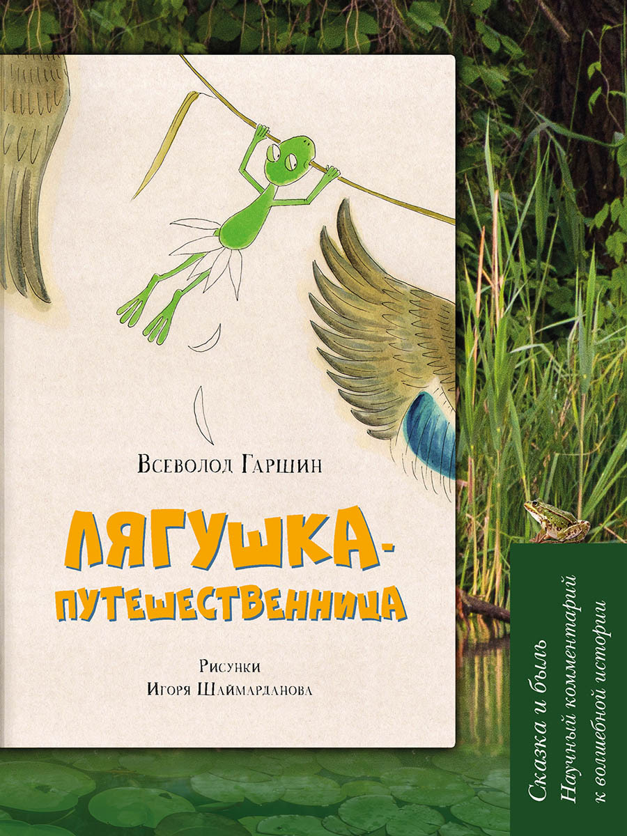 Лягушка-путешественница: Сказка и быль. Научный комментарий к волшебной  истории | Гаршин Всеволод - купить с доставкой по выгодным ценам в  интернет-магазине OZON (607859796)