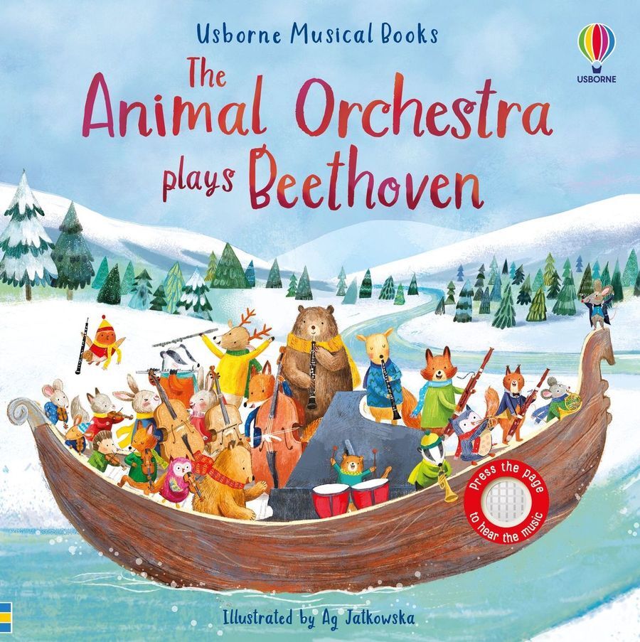 Usborne Musical Books The Animal Orchestra Plays Beethoven | Taplin Sam