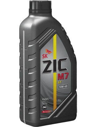 ZIC 10W-40 Масло моторное, Синтетическое, 1 л