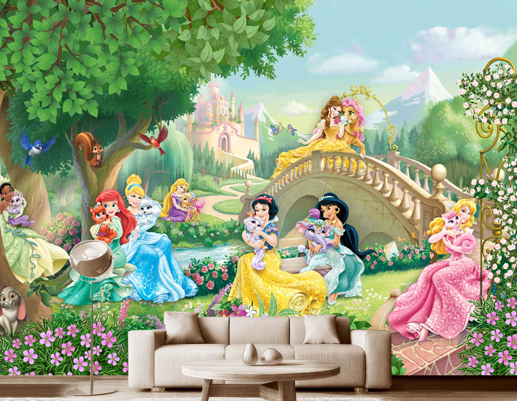 Фотообои Komar Disney Princess Park 8-4109 254х368 см