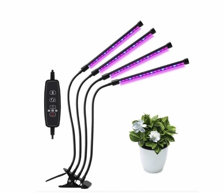 Фитолампа отзывы. Фитолампа grow Light 40 Вт. Лампа led grow Light. Светильник для цветов Plant grow Light led. Светодиодный светильник фито 4 лампы 40вт, полный спектр, штатив.