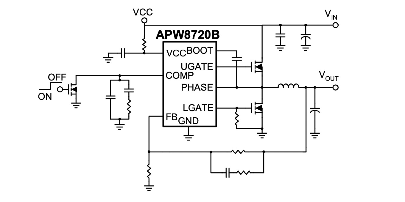 Apw7120 схема включения