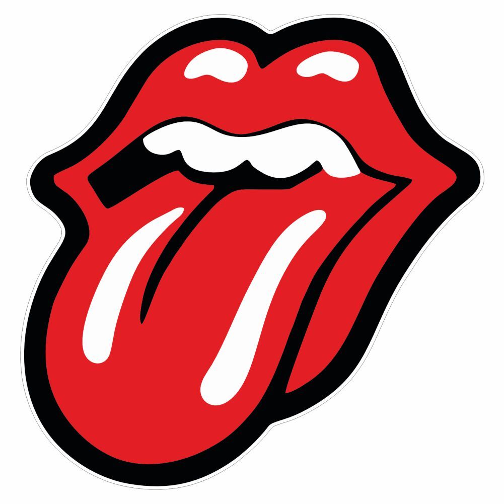 Стикер язык. Губы логотип. Наклейка язык. Символ язычка. Rolling Stones Sticker.