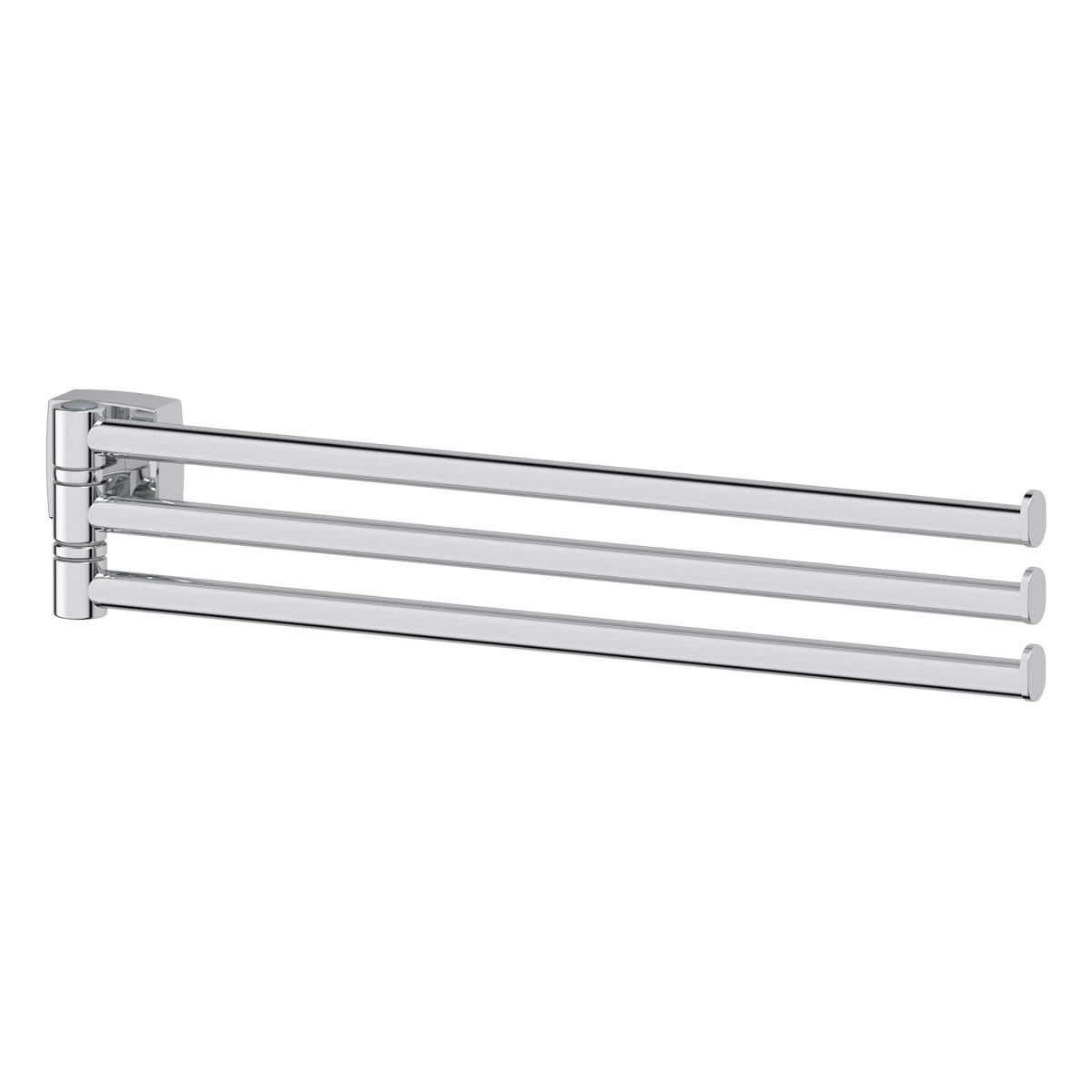 Карниз Bath Plus KSS-DBL-02 двойной 120-220cm Chrome