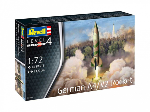 Сборная модель Revell  03309RE Немецкая баллистическая ракета A4/V2 Rocket