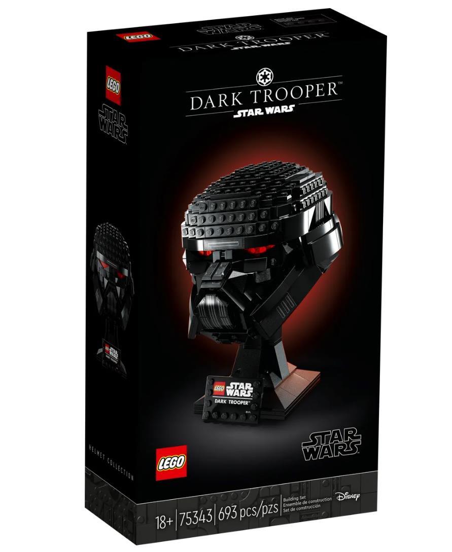 Star Wars LEGO 75343 Dark Trooper Helmet lego