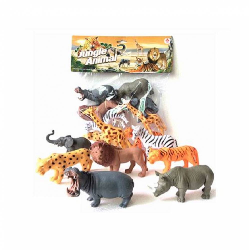 Набор 8 животных. Фигурки shantou gepai jungle animal 2a008-2. игрушки дикие животные набор в пакете. домашний зоопарк фигурки. tongde набор игрушек дикие животные.