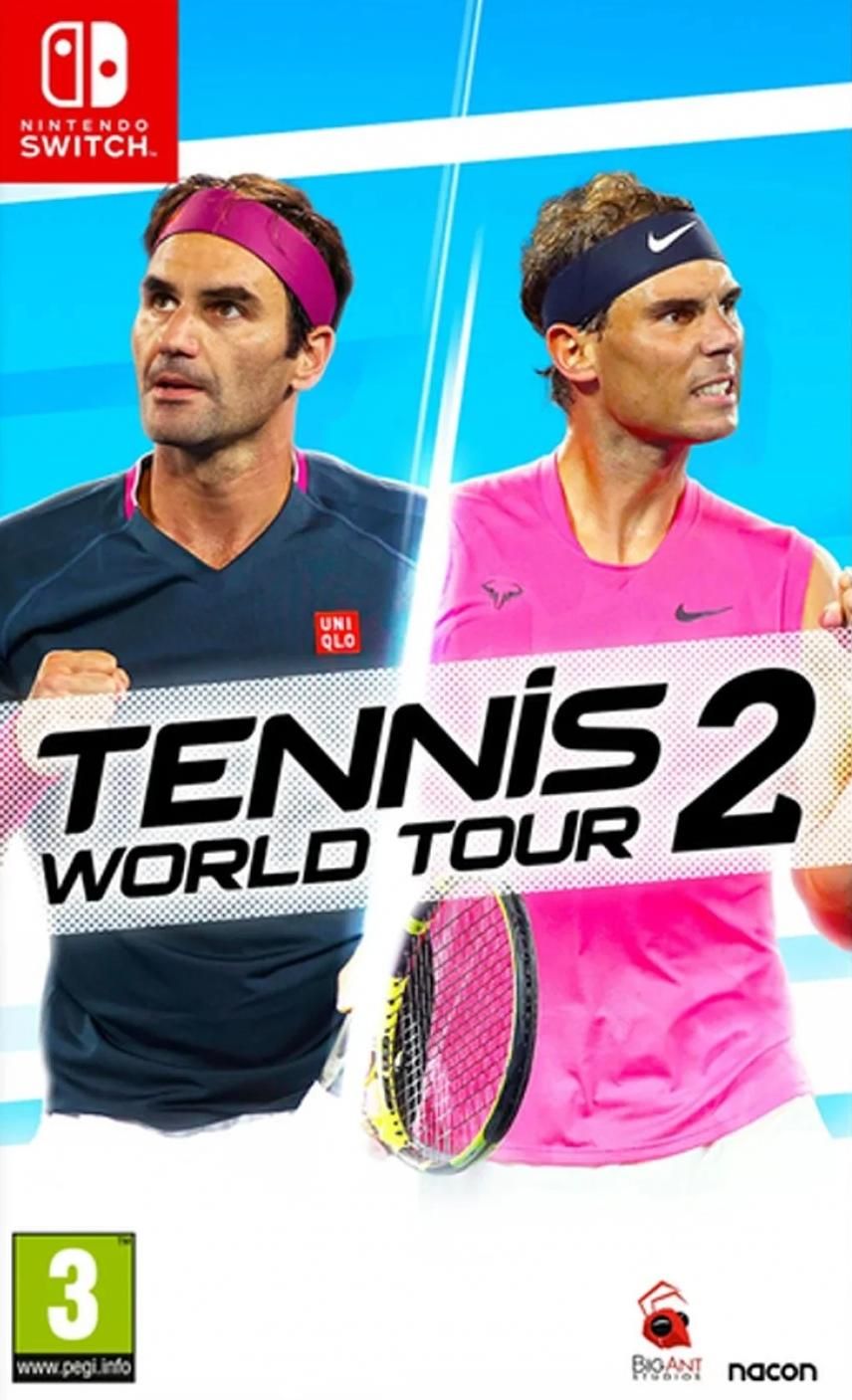 Игра Tennis World Tour 2 Русская (Nintendo Switch, Русские субтитры)