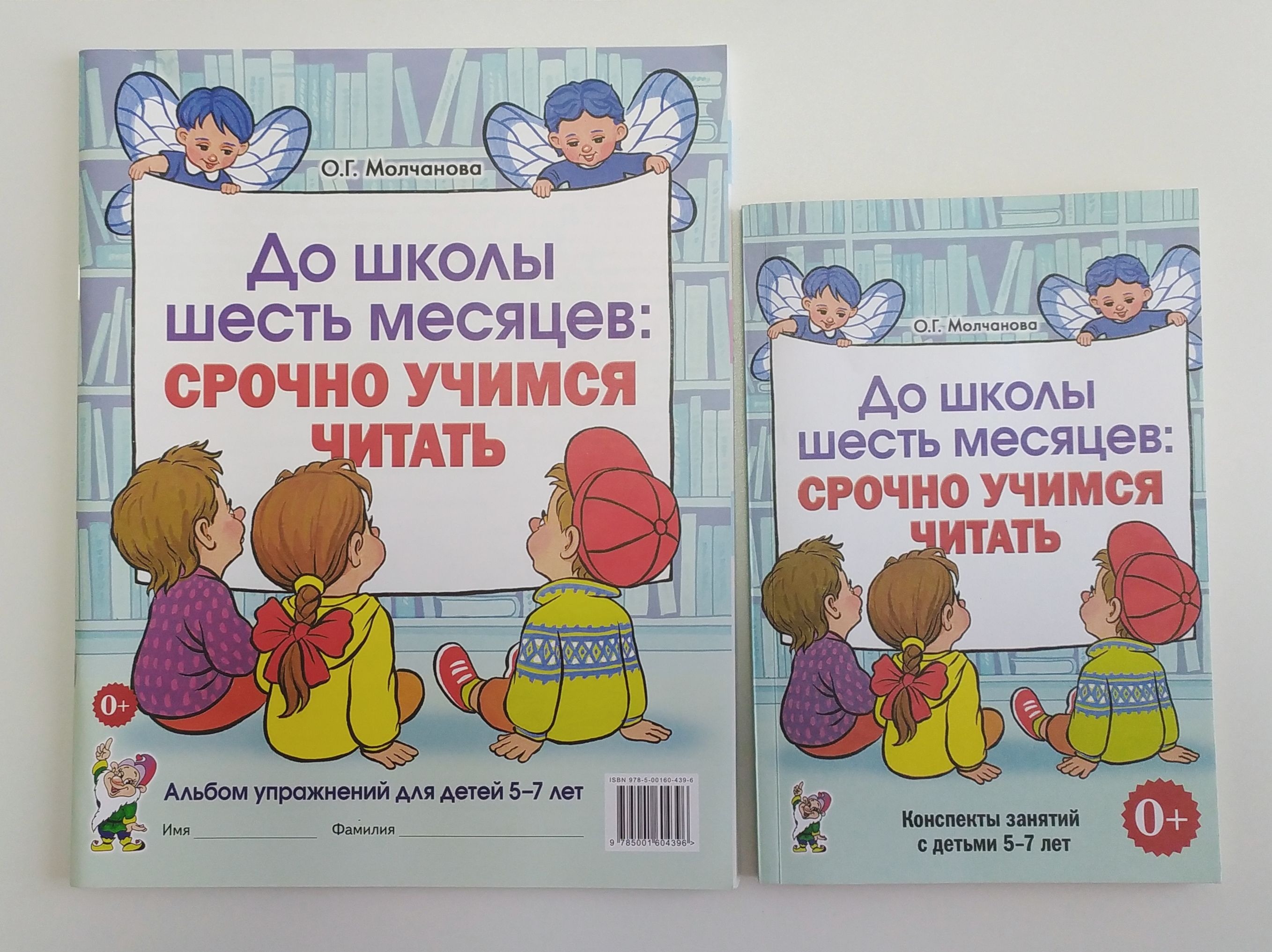 До школы шесть месяцев: срочно учимся читать. Альбом упражнений и конспекты  занятий. (Комплект из 2-х пособий). Молчанова Ольга Григорьевна | Молчанова  Ольга Григорьевна - купить с доставкой по выгодным ценам в интернет-магазине